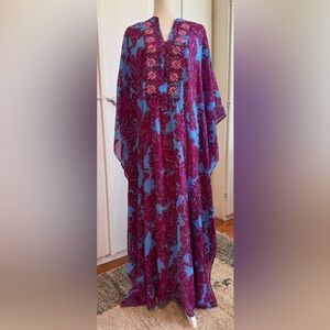 NWT Lilly Pulitzer Julieta embellished caftan, size L/XL